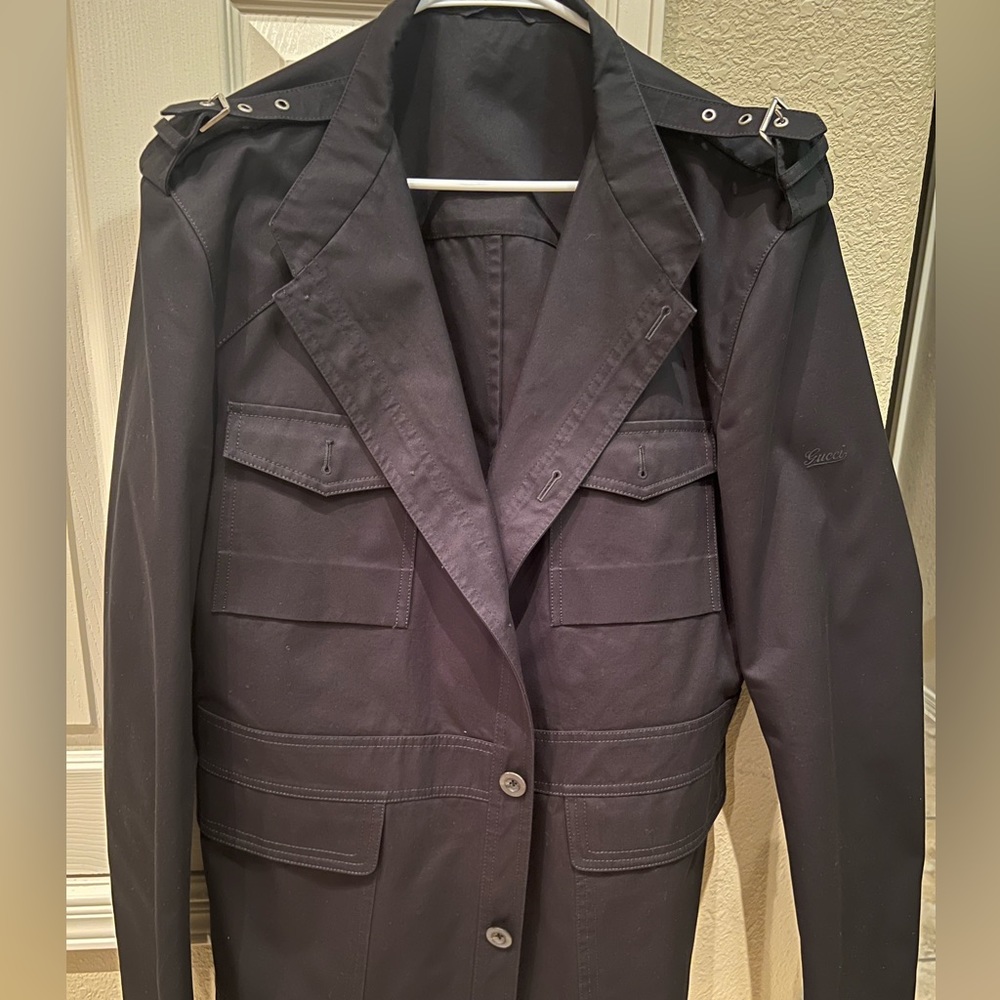 Gucci Men’s Black Blazer Jacket
